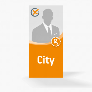 Wahlplakat City